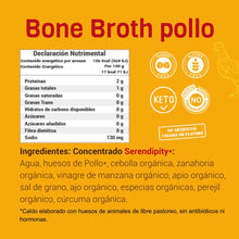 Cargar imagen en el visor de la galería, Serendipity Bone Broth Pollo. Caldo de huesos