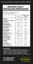 Cargar imagen en el visor de la galería, MINIS #20 - Las Cacao Vegan Chunk

